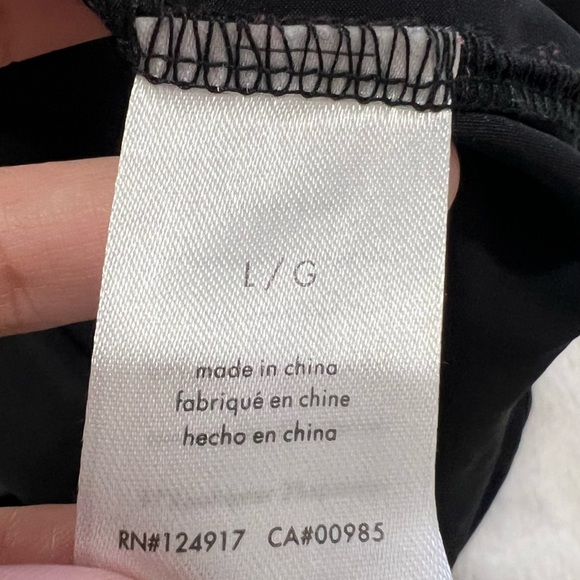 WeWoreWhat Sleek satin Black sleeveless Bodysuit size L - Picture 8 of 11